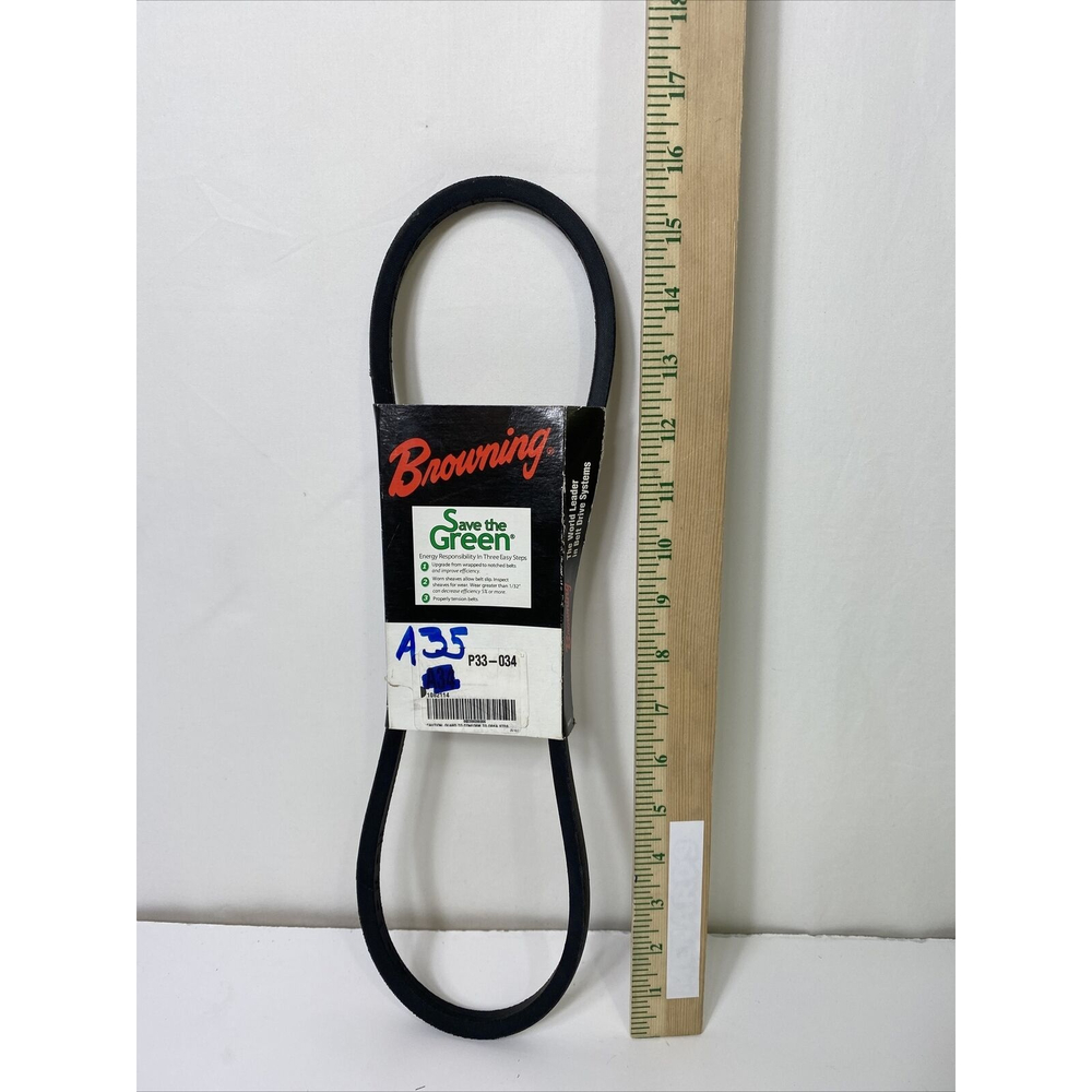 Browning Belt A35 Super Gripbelt A V Belt 3x620 s4113 Replacement - Picture 6 of 7
